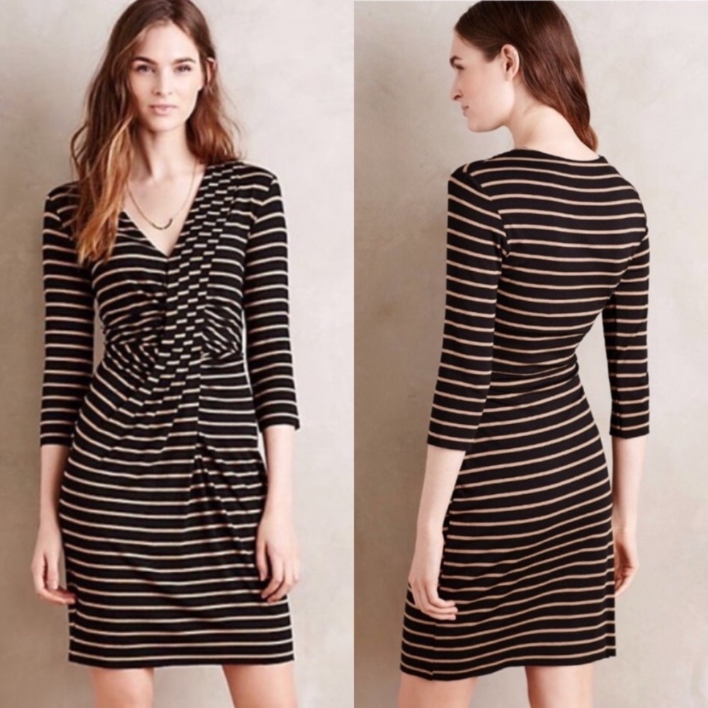 Anthropologie Bailey 44 Confluence Dress Faux Wrap